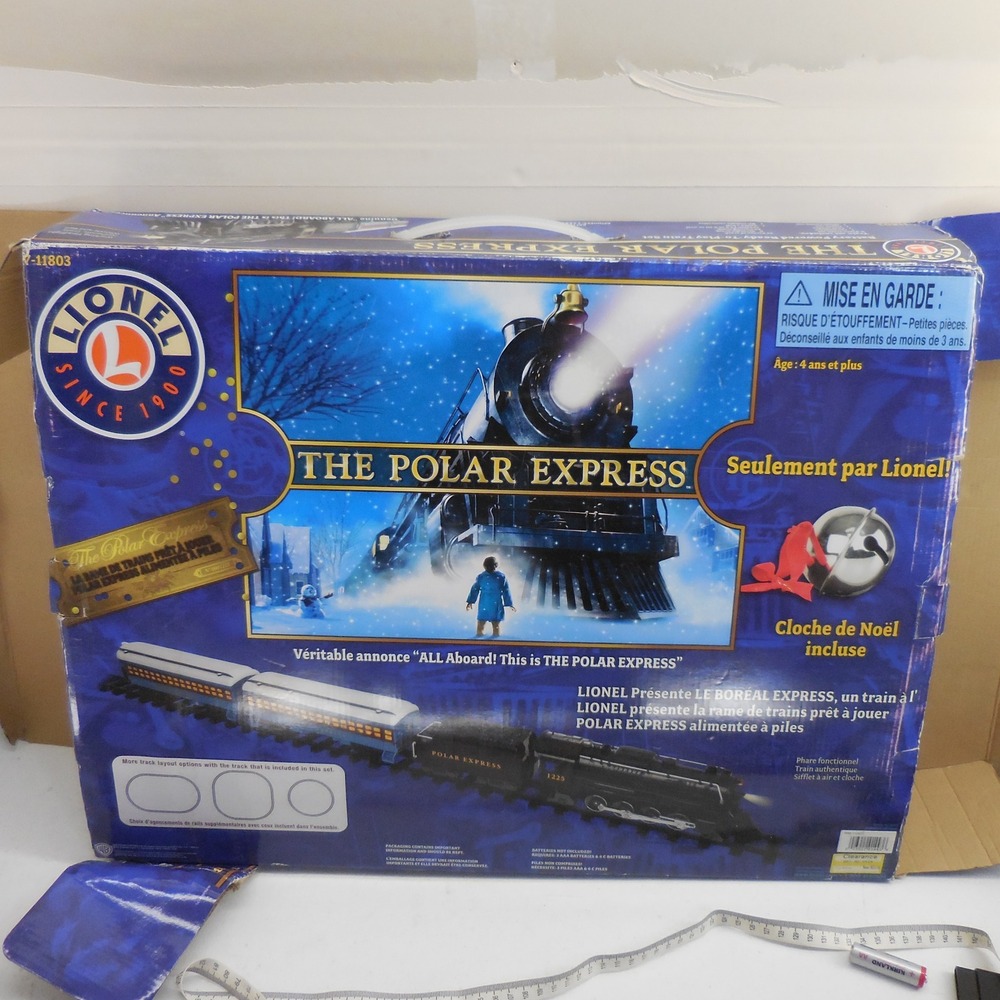 Lionel The Polar Express Battery Powered Ready-to-Play Train Set 7-11803